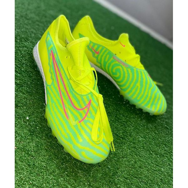 Chuteira Society Nike Phantom (tf) - Verde Com Ros... - FORTAL IMPORTADORA