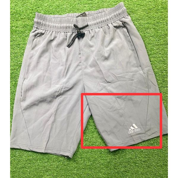 Short Adidas Dry Fit - Masculino - Cinza - Ad59 (d... - FORTAL IMPORTADORA
