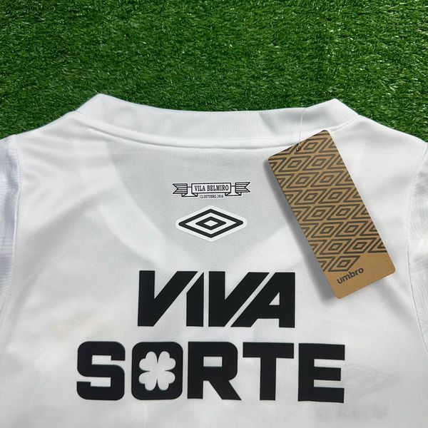 Camisa Santos 24/25 - Torcedor Masculina (Com Patrocínios)