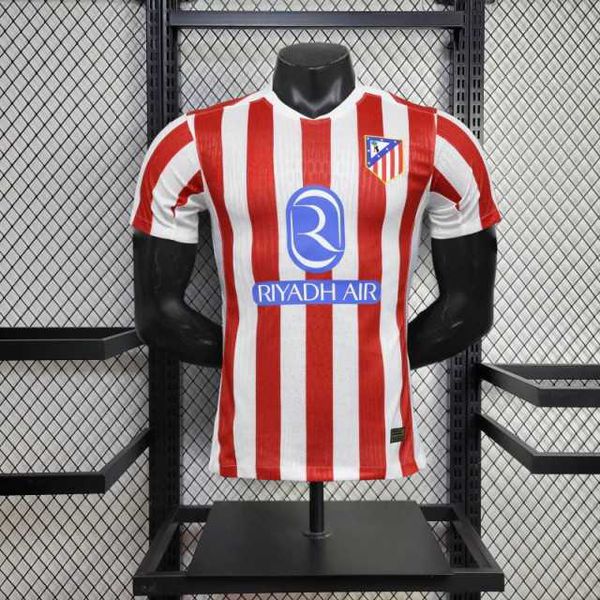 Camisa Atlético de Madrid Home I 25/26 - Jogador M... - FORTAL IMPORTADORA
