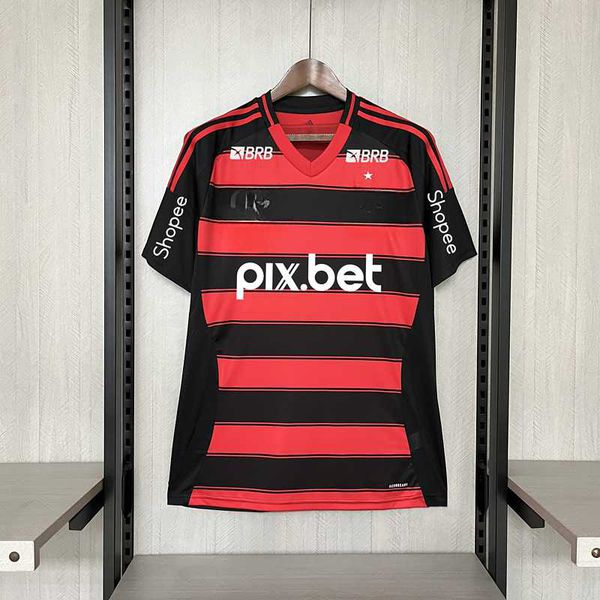  Camisa Flamengo Home I 25/26 com Patrocínios - To... - FORTAL IMPORTADORA