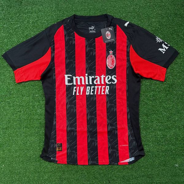  Camisa AC Milan Home I 25/26 - Jogador Masculina ... - FORTAL IMPORTADORA