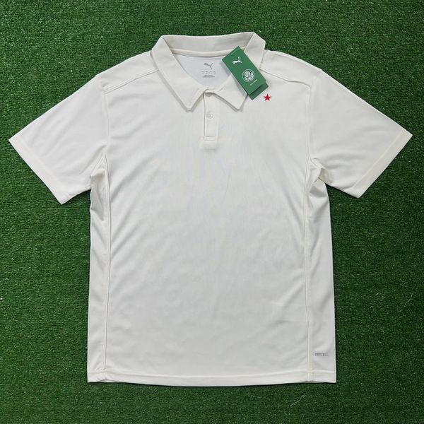 Camisa Polo Palmeiras Viagem 25/26 - Bege - Torced... - FORTAL IMPORTADORA