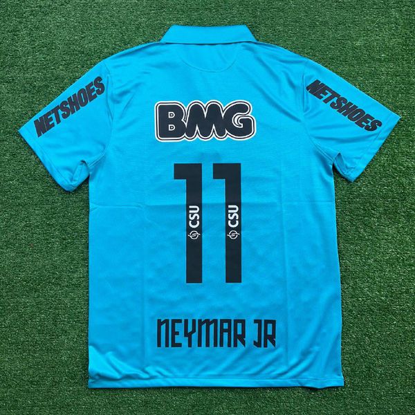 Camisa Retro Santos Neymar-JR 11 - 12/13 - Azul - ... - FORTAL IMPORTADORA