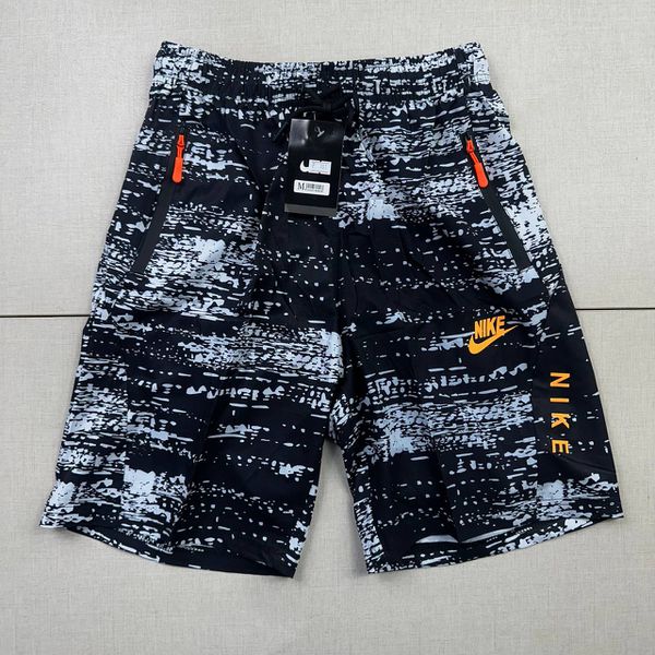 Short Nike Dry Fit - Masculino - Nk63 - Preto/ detalhes branco