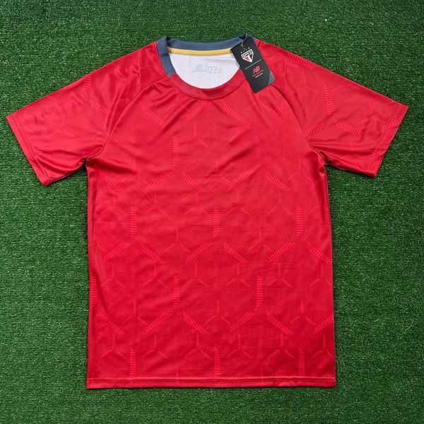 Camisa SPFC Treino 25/26 - Vermelha - Torcedor Mas... - FORTAL IMPORTADORA