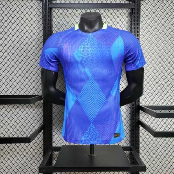 Camisa Seleção Brasil Away II 25/26 - Azul - Jogador Masculina (SEM ESTRELAS)