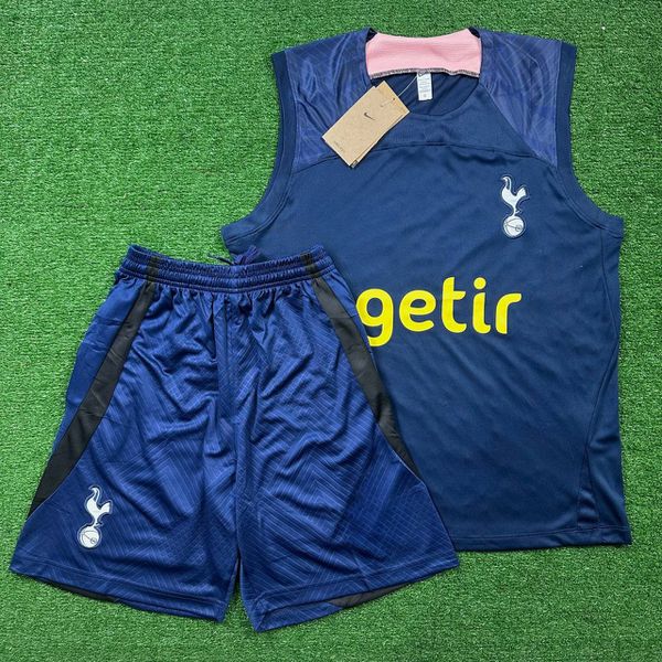Conjunto De Treino Tottenham 23/24 Regata + Short - Masculino Azul