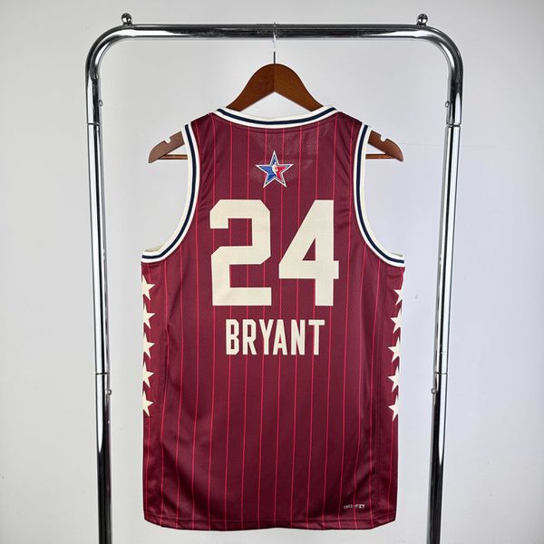 NBA All Star Game 23/24 - Kobe Bryant #24 Vermelha... - FORTAL IMPORTADORA