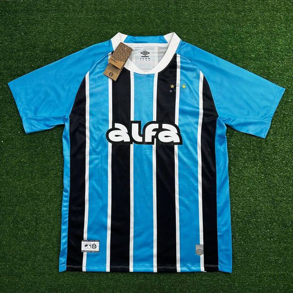 Camisa Grêmio Home I 25/26 - Torcedor Masculina (Patrocínio)