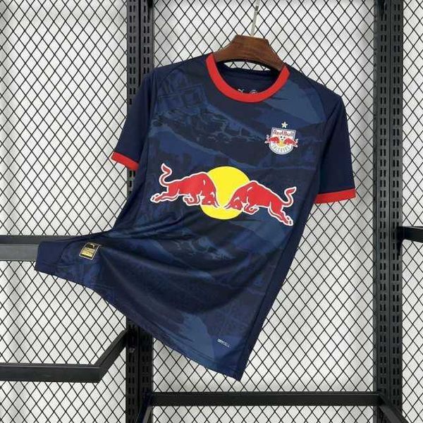 Camisa Red Bull Salzburg 25/26 - Azul - Torcedor Masculina 