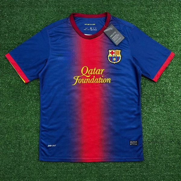 Camisa Barcelona Home I 12/13 - Vermelha/Azul - Re... - FORTAL IMPORTADORA