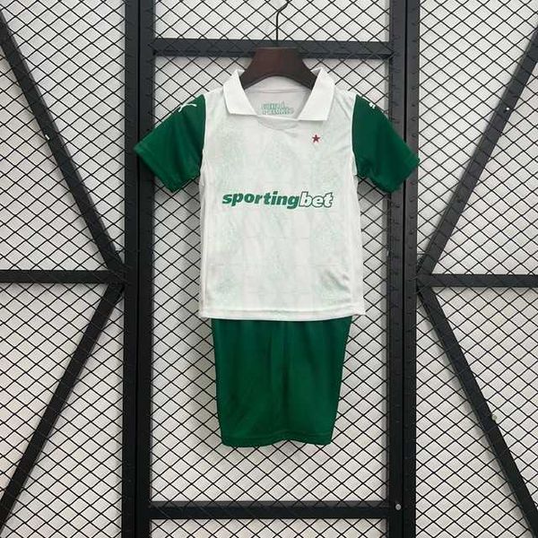 Kit Infantil Palmeiras Away II 25/26 - Branca (Sho... - FORTAL IMPORTADORA
