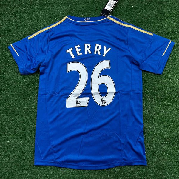 Camisa Retrô Chelsea Home I 12/13 Terry #26 - Azul... - FORTAL IMPORTADORA