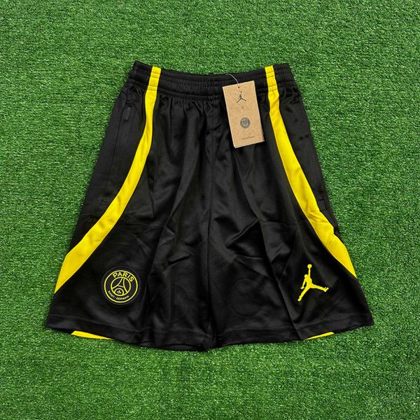 Short Paris Saint Germain (psg) 2023 Preto/amarelo