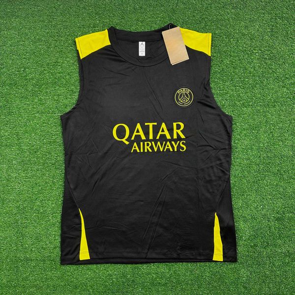 Regata Psg - Preto/amarelo 22/23 - 6yrt - ATACADO ESPORTIVO