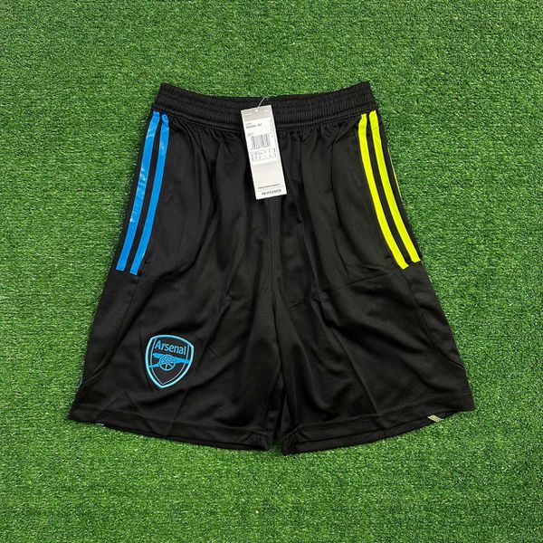 Short Arsenal 23/24 - Preto (Detalhes Verde/Azul)