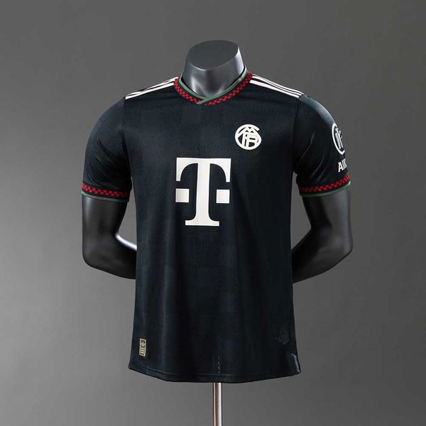 Camisa Bayern de Munique Third III 25/26 - Preta - Jogador Masculina