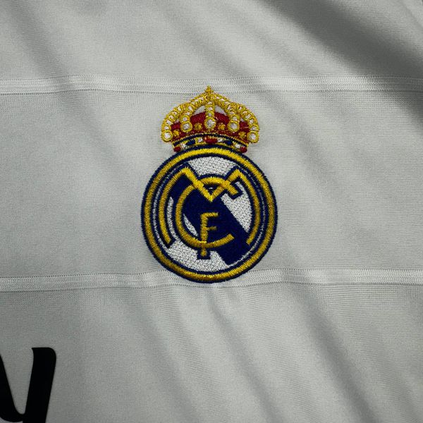 Camisa Retrô Real Madrid Home I 13/14 - Branca - Bale #11