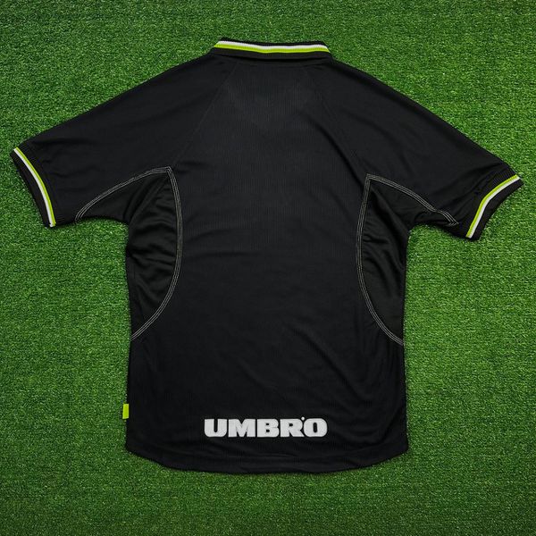 Camisa Retrô Manchester United Third III 98/99 - Preta - Masculina