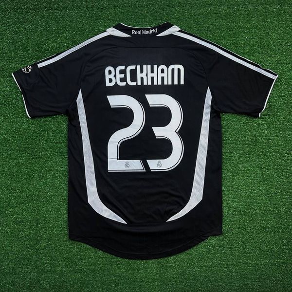Camisa Retrô Real Madrid 06/07 III Third - Beckham 23 - Torcedor Mascuina