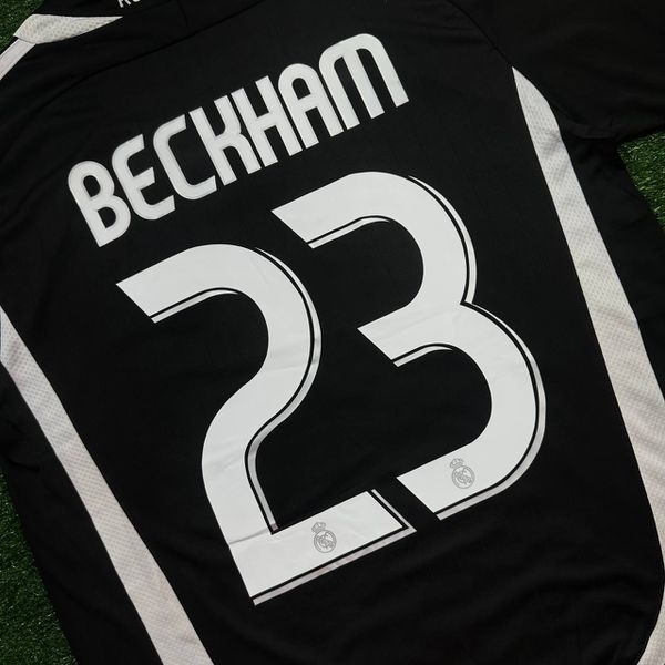 Camisa Retrô Real Madrid 06/07 III Third - Beckham 23 - Torcedor Mascuina