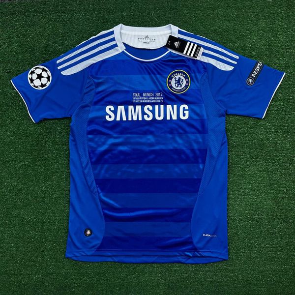 Camisa Retrô Chelsea Home I 11/12 - Drogba #11 - Azul - Torcedor