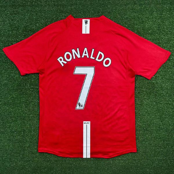 Camisa Retrô Manchester United Home I 07/08 - Rona... - FORTAL IMPORTADORA