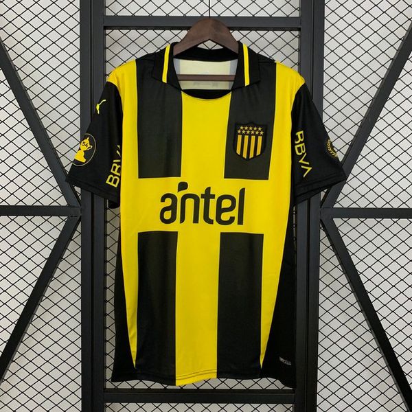 Camisa Peñarol Home I 25/26 - Amarela/Preta - Torcedor Masculina