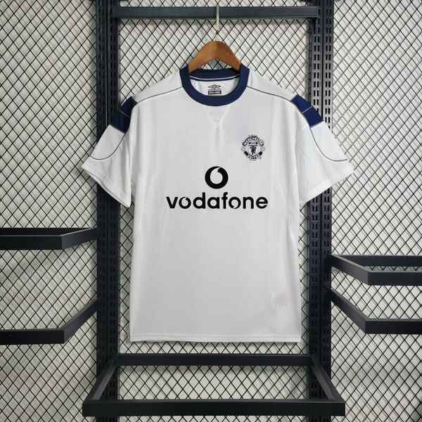 Camisa Retrô Manchester United Away II 00/01 - Branca - Masculina Umbro