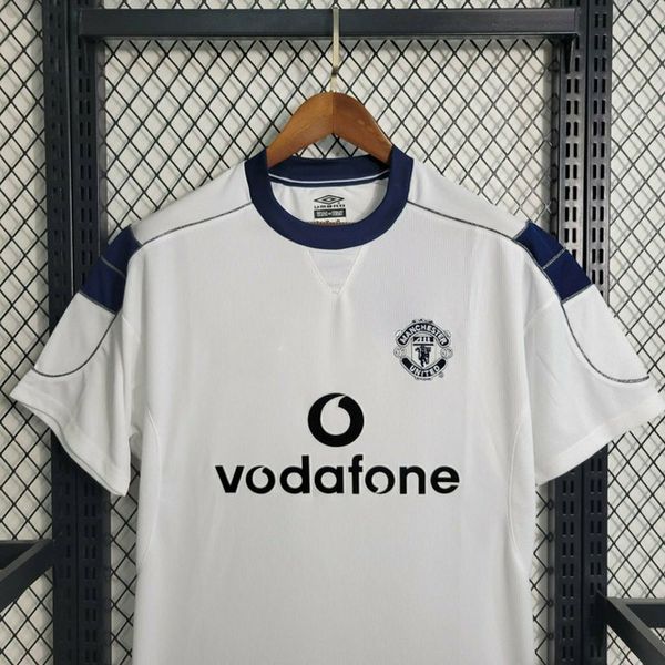 Camisa Retrô Manchester United Away II 00/01 - Branca - Masculina Umbro