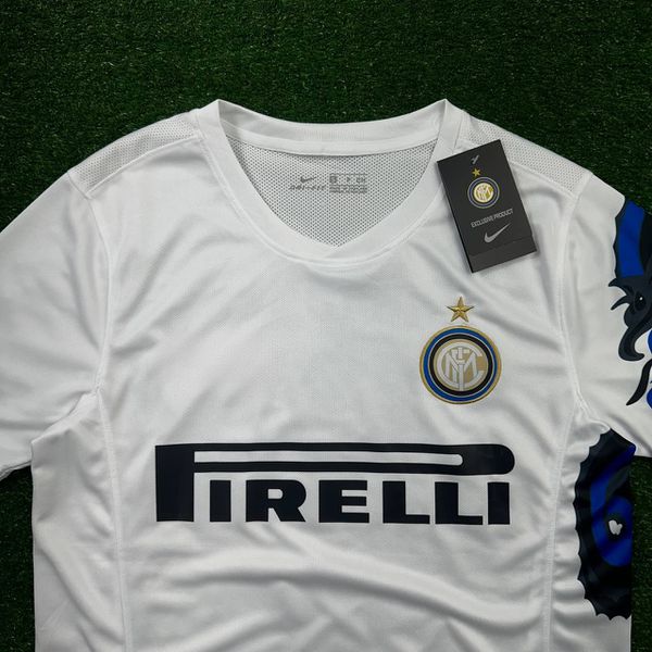Camisa Retrô Inter de Milão Away II 10/11 - SNEIDJER 10 - Branca - Torcedor Masculina