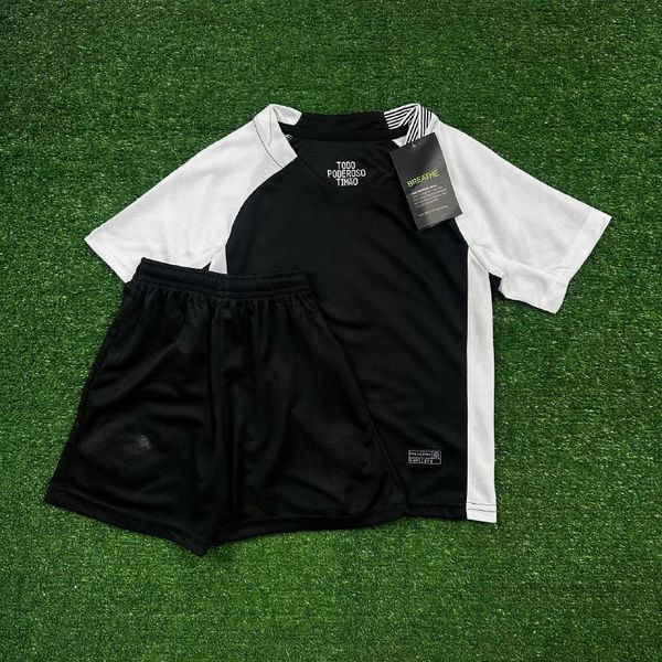 Kit Infantil Corinthians Home I 25/26 - Preto - 53... - FORTAL IMPORTADORA