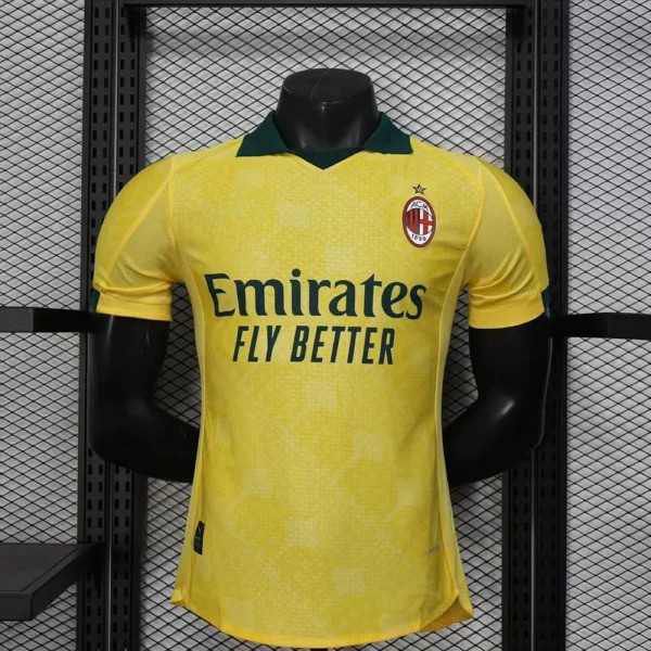 Camisa AC Milan Third III 25/26 - Preta - Jogador ... - FORTAL IMPORTADORA