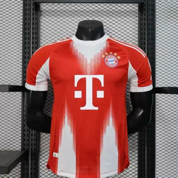 Camisa Bayern de Munique Home I 25/26 - Vermelha -... - FORTAL IMPORTADORA