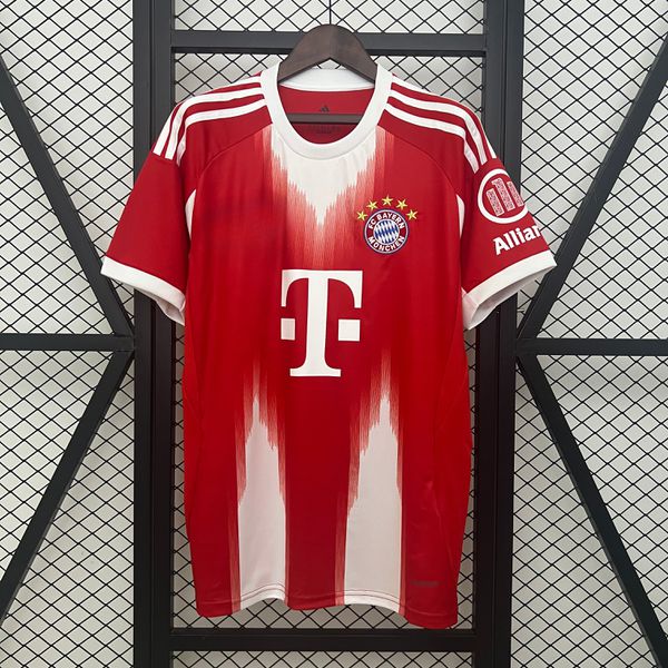 Camisa Bayern de Munique Home I 25/26 - Vermelha/B... - FORTAL IMPORTADORA