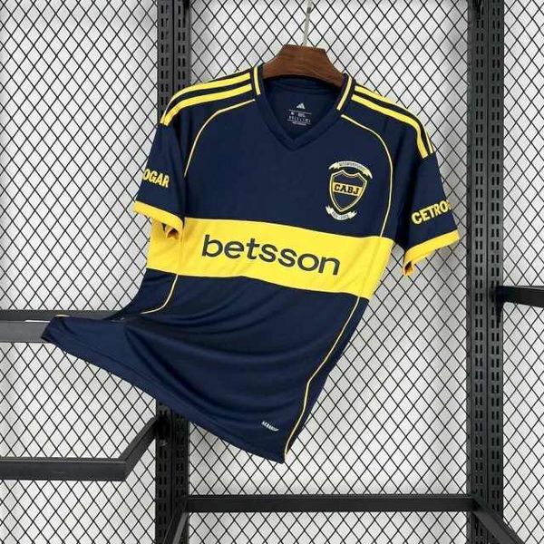 Camisa Boca Juniors Home I 25/26 - Azul e Amarela ... - FORTAL IMPORTADORA