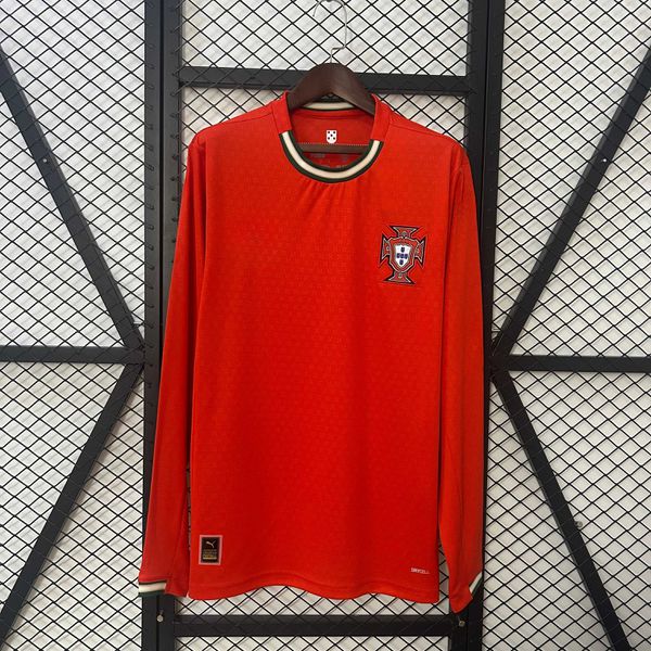 Camisa Portugal Home I 2025 de Manga Longa - Torce... - FORTAL IMPORTADORA