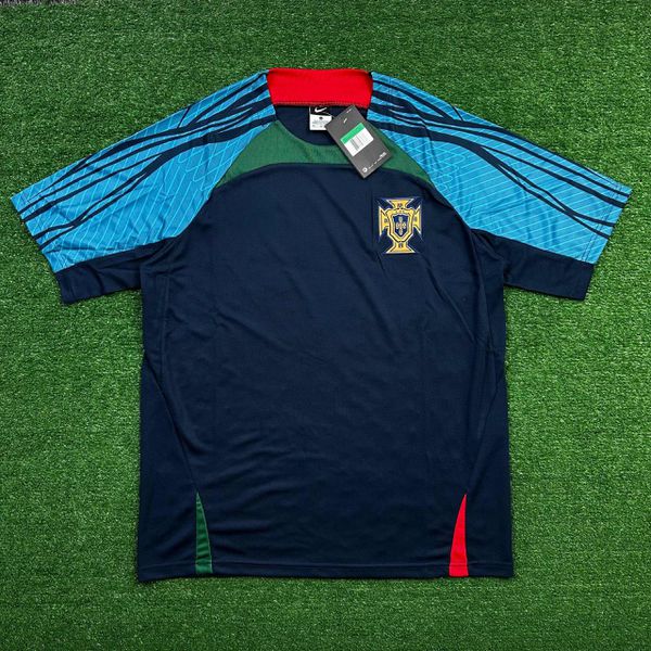 Camisa Portugal 23/24 - Azul Marinho (manga azul)