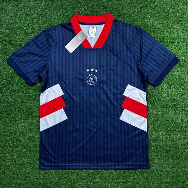 Camisa Ajax 23/24 - Masculino Azul (gola Vermelha)