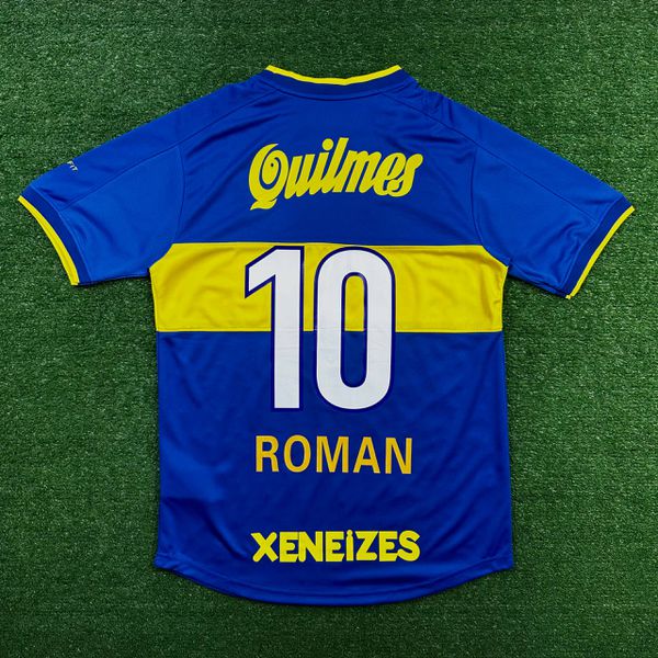 Camisa RetrÔ Boca Juniors ROMÁN 10 - 2000