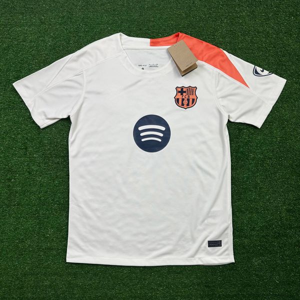 Camisa Barcelona Treino Bege 25/26 - Torcedor Masc... - ATACADO ESPORTIVO