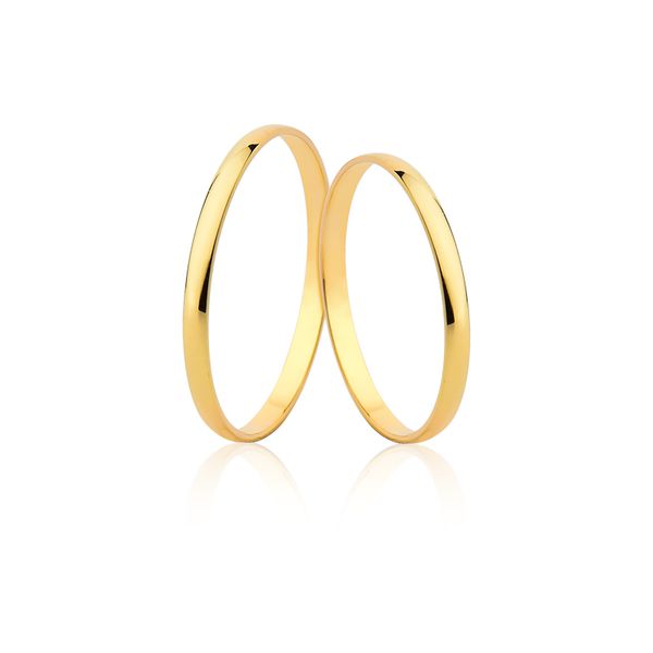 Alianças de ouro 18k