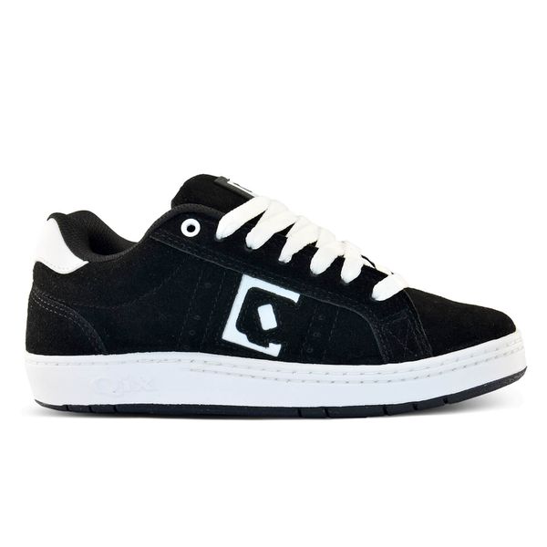 Tênis Qix Combat Suede Preto Branco