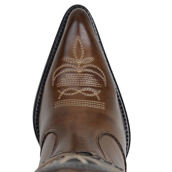 Bota texana shop feminina bico fino
