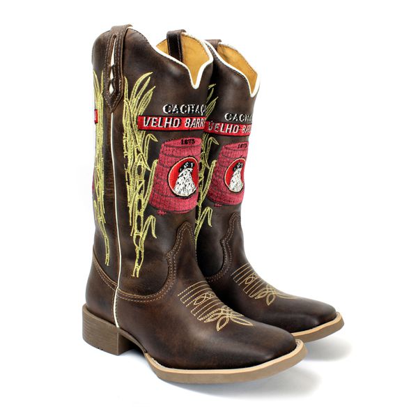 BOTA TEXANA HOOPER MASCULINA VELHO BARREIRO FB139 
