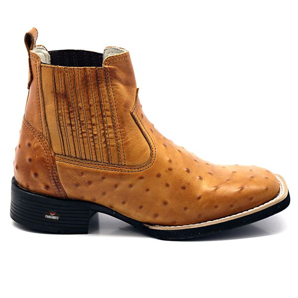 Botina avestruz hot sale