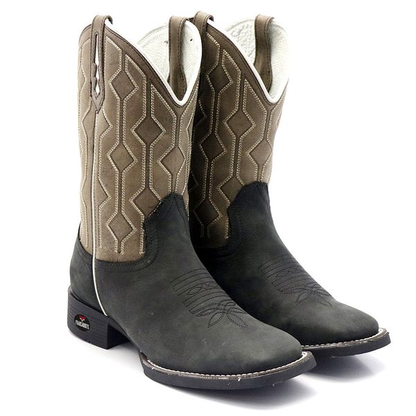 BOTA TEXANA BICO QUADRADO FLOATER - FRANCA BOOTS 