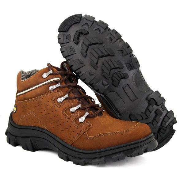 BOTA ADVENTURE EM COURO - NOBUCK TERRA