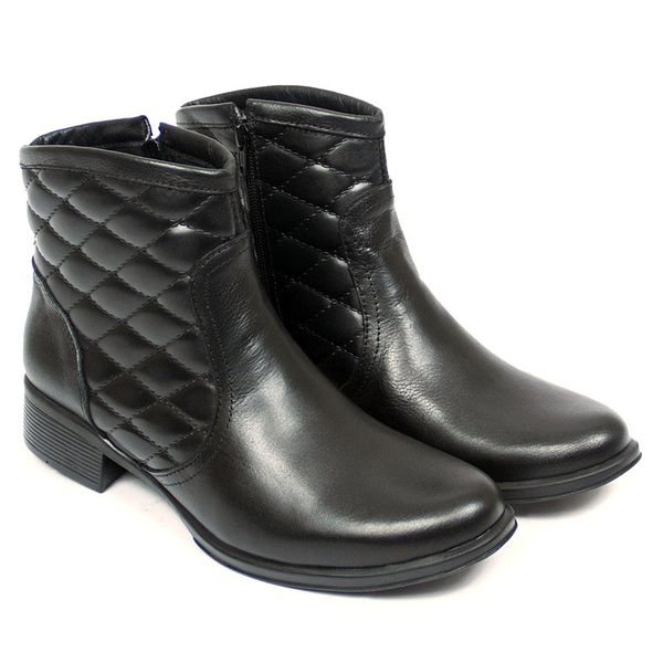 BOTA BOTINA FEMININA EM COURO LEGITIMO COM METALACE